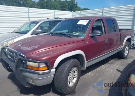 2003 Dodge Dakota Slt z USA, uszkodzony, nr VIN 1D7HL48X13S132234